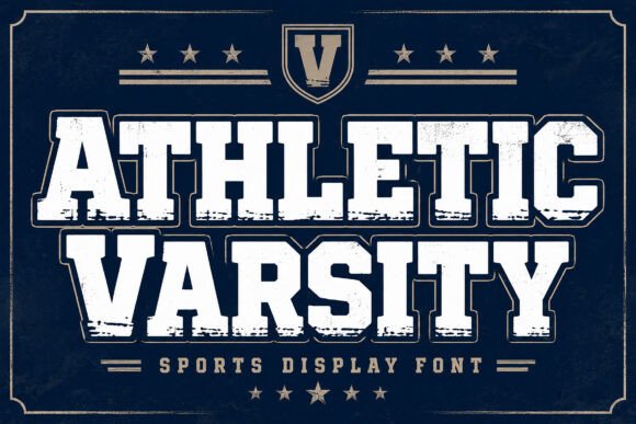 Athletic Varsity: The Authentic Sports Display Typeface
