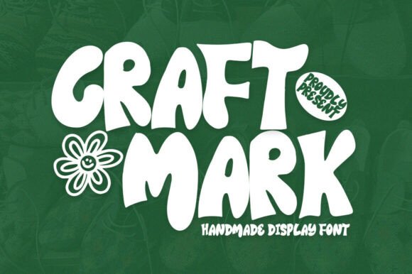 Craft Mark: A Playful Handmade Font for Creative Designs