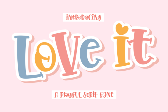 Discover the Charming Appeal of Love It for Your Designs