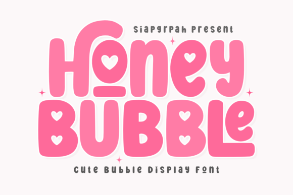 Honey Bubble: A Playful Font for Creative Projects