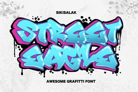 Street Eagle Graffiti: A Bold Display Font for Creative Projects
