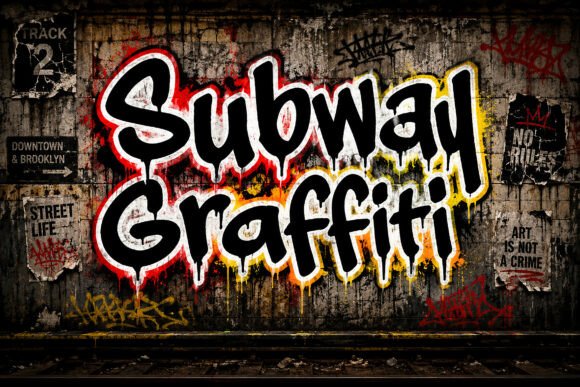 Subway Graffiti: Unleash Urban Edge in Your Designs